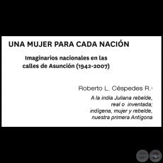 UNA MUJER PARA CADA NACIÓN - Por ROBERTO L CÉSPEDES - Año 2015